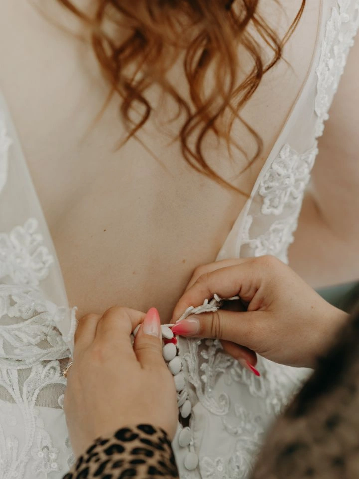robe de mariage dos nu organisation partielle